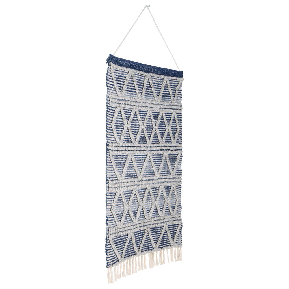 Ashley Fogridge 50&quot; x 30&quot; Tapestry Wall Decor in Blue and Gray, , large