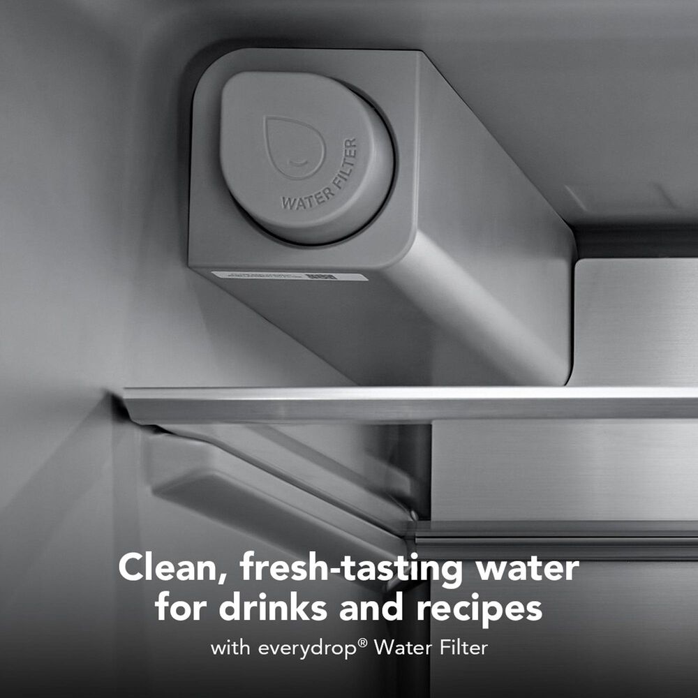 KitchenAid 30.52 Cu. Ft. French Door Refrigerator in Stainless Steel with PrintShield, , large