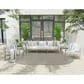 Nourison Courtyard Ivory and Silver 6" x 9" Oval Indoor/Outdoor Area Rug, , large