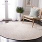 Safavieh Marbella 6" Round Silver and Ivory Area Rug, , large