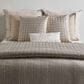 Ann Gish Collonade 24" x 24" Square Throw Pillow in Silver, , large