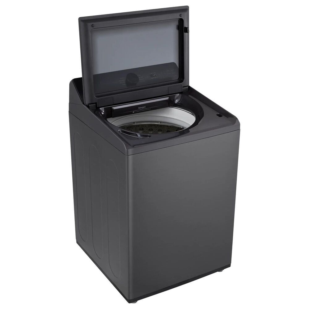 LG 4.8 Cu. Ft. Mega Capacity Smart Top Load Washer in Platinum Black, , large