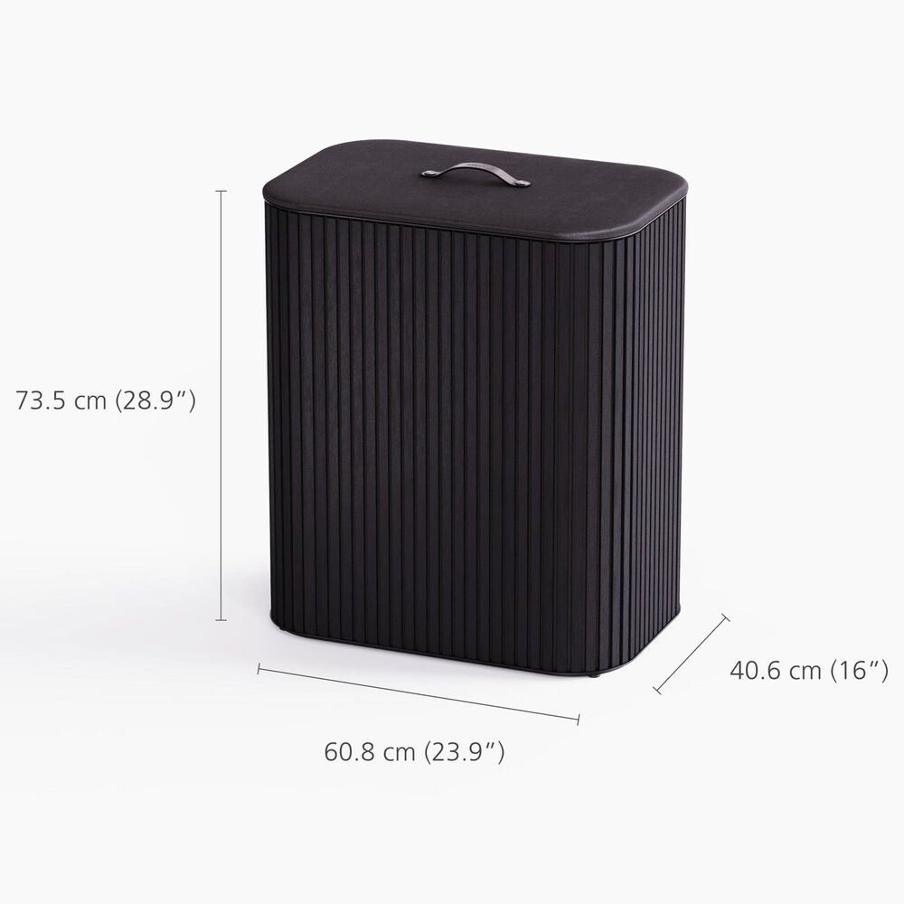 Joseph Joseph Tota Luxe 90L Laundry Separation Basket in Black, , large