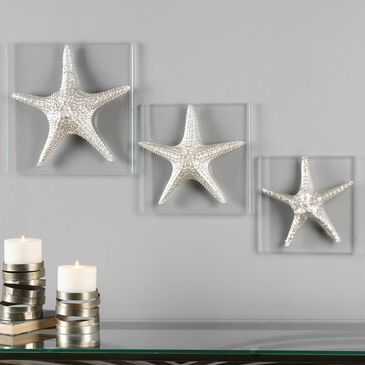 Uttermost Starfish Wall Art (Set of 3), , large