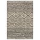 Loloi Emory 9"2" x 12"7" Graphite and Ivory Area Rug, , large
