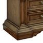 Millenium Frantanna King Panel Bed with Two Nightstands in Brown, , large