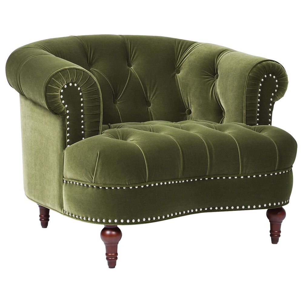 Jennifer Taylor Home La Rosa Accent Chair in Olive Green, , large