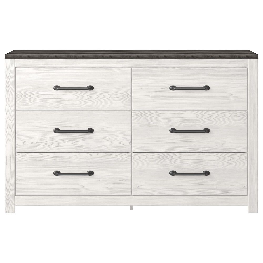 Ashley Gerridan 4-Piece Queen Bedroom Set in White and Gray, , large