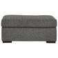 Ashley Gardiner Ottoman in Pewter, , large
