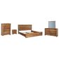 Millenium 5-Piece King Bedroom Set in Brown, , large