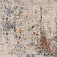 Surya Laila 2"7" x 10" Orange, Teal, Sage, Saffron, Gray and Cream Runner, , large
