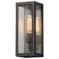 Troy Lighting Dixon 5" 1-Light Exterior Wall Sconce in Vintage Bronze, , large