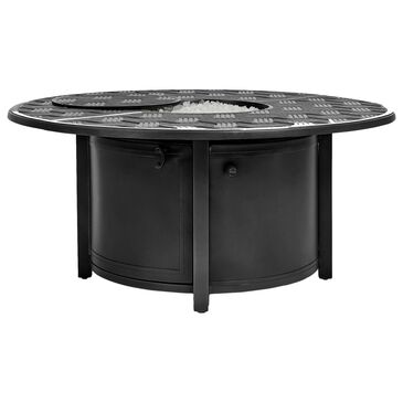 Winston Merge 49" Round Fire Table in Night, , large