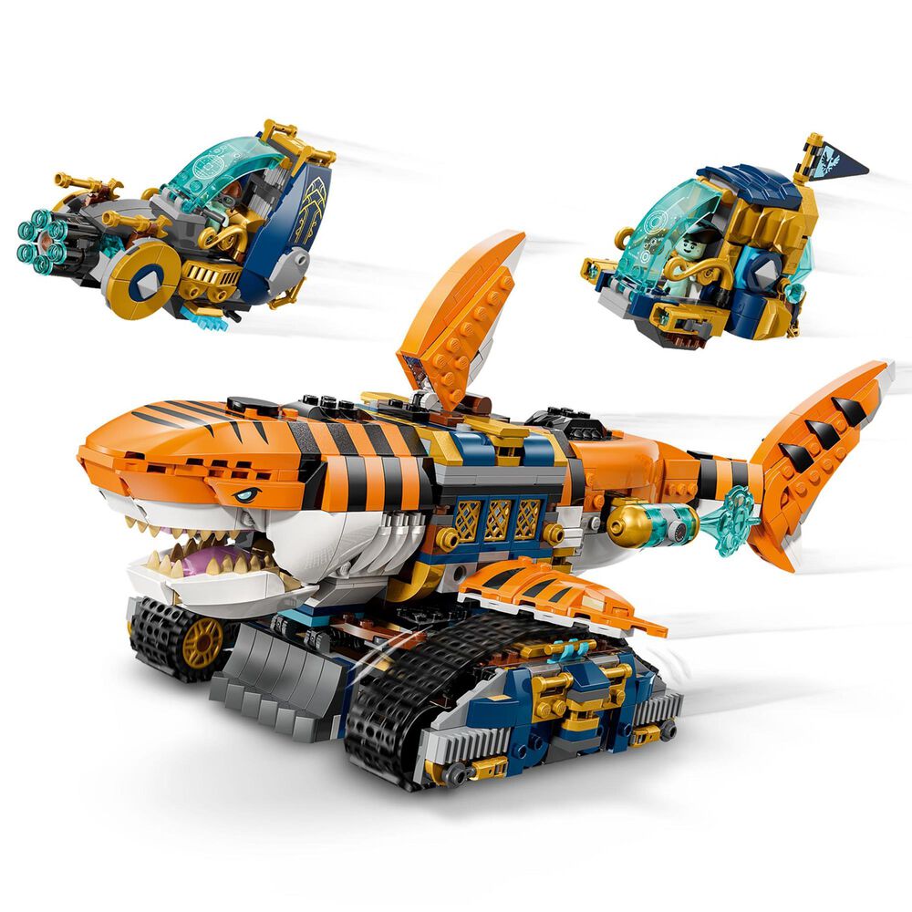 LEGO DREAMZzz Tiger Shark Tank Building Set, , large