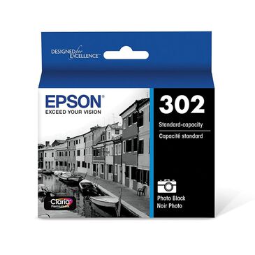 Epson T302 Claria Standard Capacity Photo Ink - Black, , large