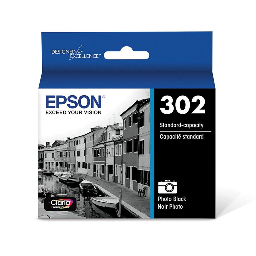 Epson T302 Claria Standard Capacity Photo Ink - Black, , large
