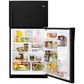 Whirlpool 21 Cu. Ft. 33" Wide Top Freezer Refrigerator in Black, , large