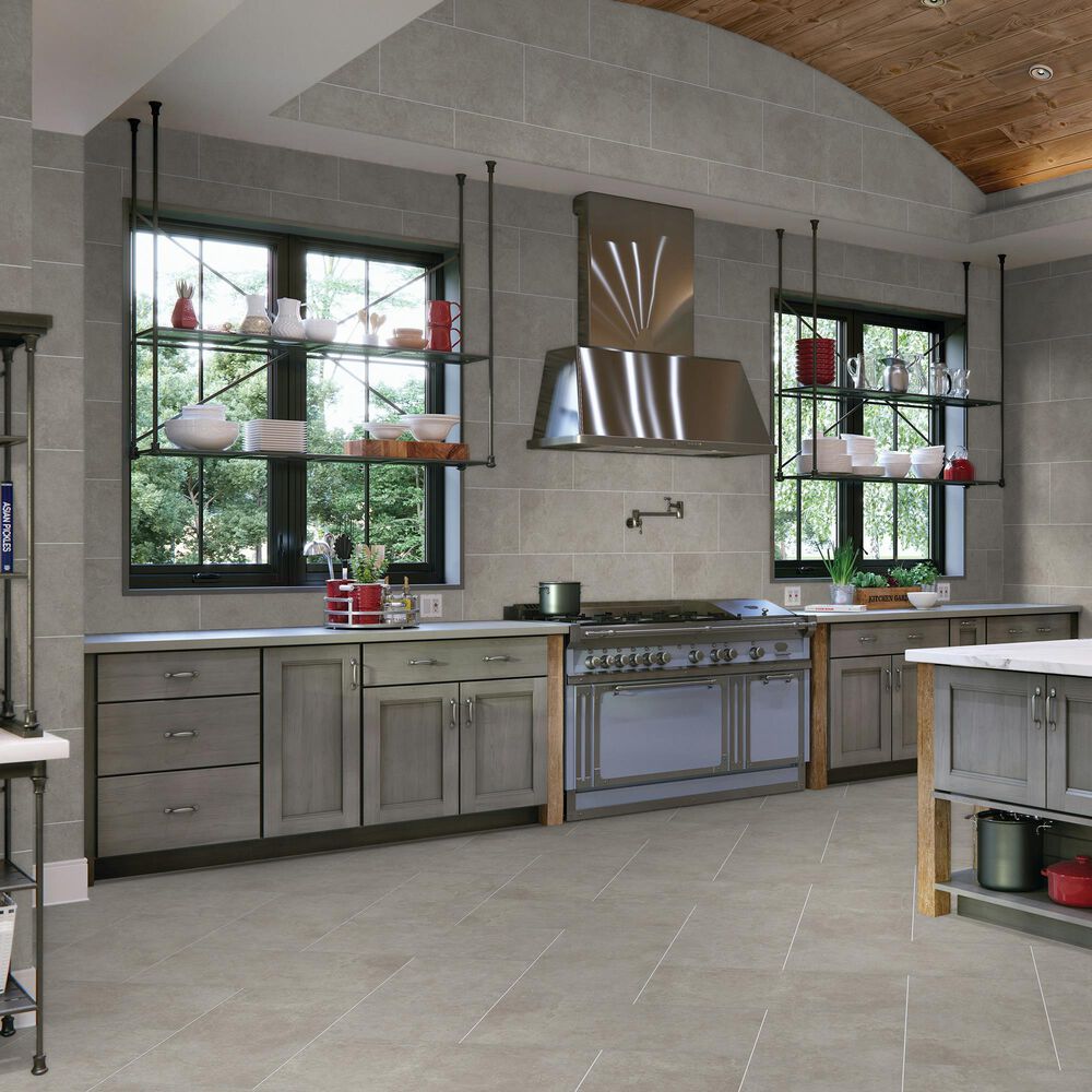 Dal-Tile Rhetoric Eloquent Grey 12&#39;&#39; x 24&quot; Porcelain Tile, , large