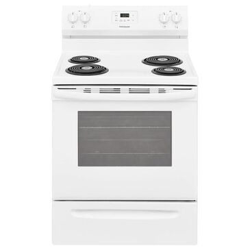 Frigidaire 30"" Electric Range with Coil-Top in White, , large