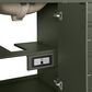 37B Lucerne 48" Single Bathroom Vanity in Deep Olive Green with Marble Top and Backsplash, , large