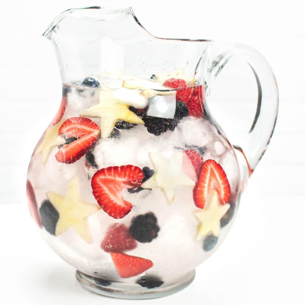 Libbey Glass Acapulco 89 Oz Glass Pitcher in Clear, , large