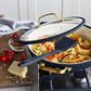 Green Pan Reserve Pro 11" Ceramic Nonstick Everyday Pan with Lid in Oxford Blue, , large