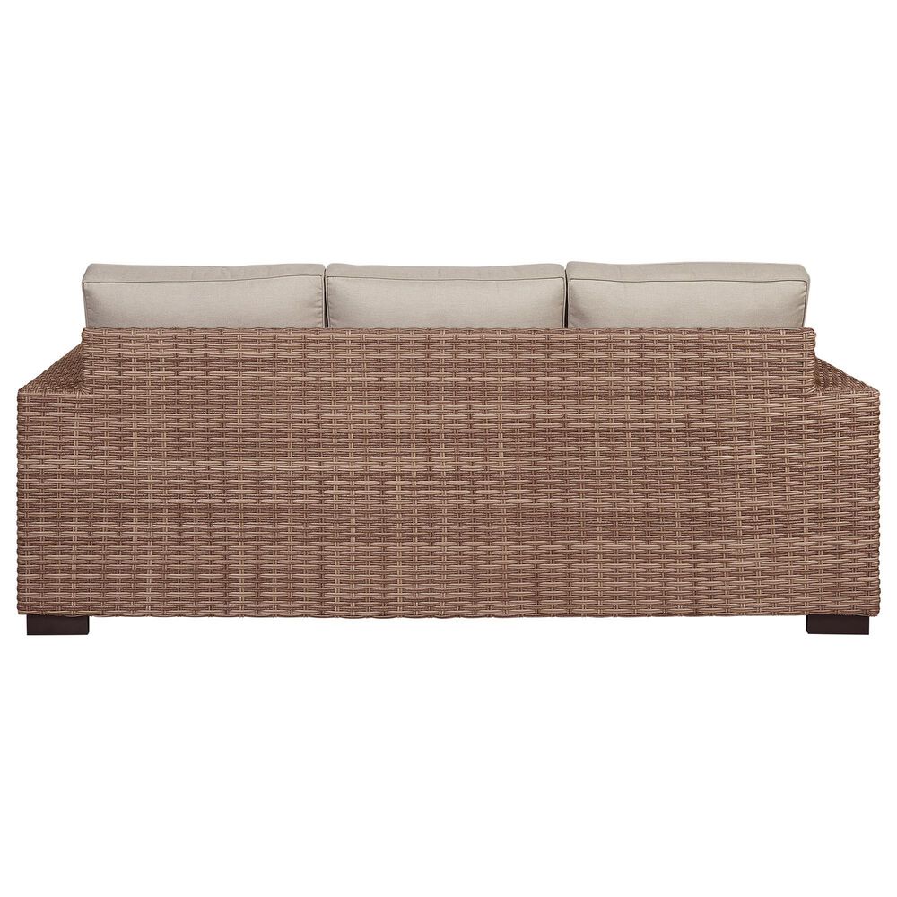 Slate and Company Isla 5-Piece Patio Conversation Set in Abigail Linen, , large