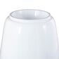 Maple and Jade 20" Short Floor Decorative Vase in Polished White, , large