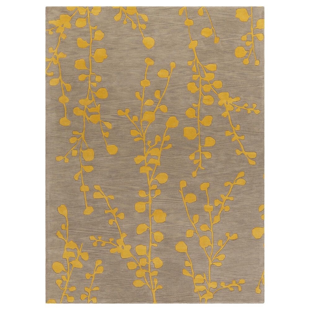 Surya Athena 8' x 11' Taupe and Saffron Area Rug, , large