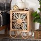 Baxton Studio Acelin 2-Shelf Nightstand in Natural Brown, , large