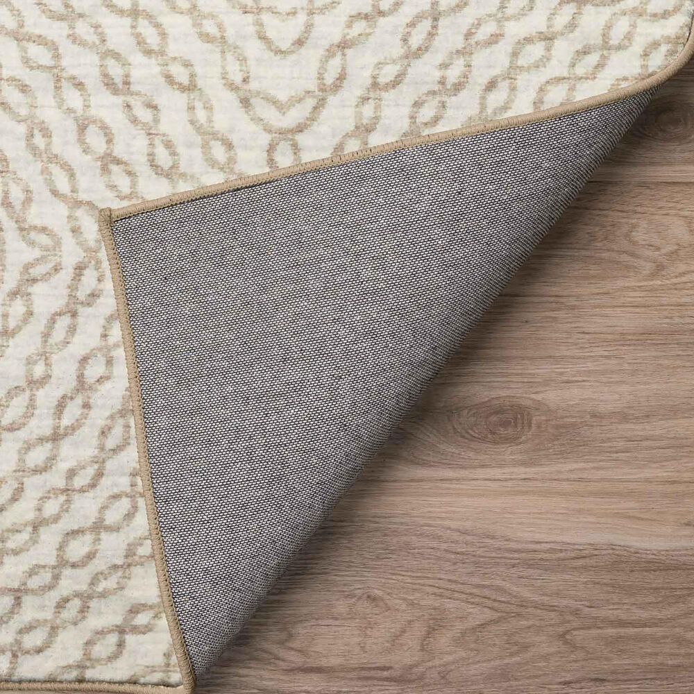 Dalyn Rug Company Brisbane Geometric 5&#39; x 7&#39;6&quot; Ivory Area Rug, , large
