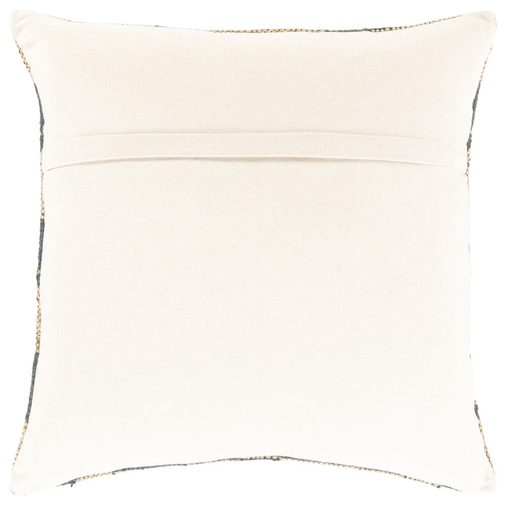 Surya Gada 18&quot; Toss Pillow in Teal/Khaki/Beige, , large