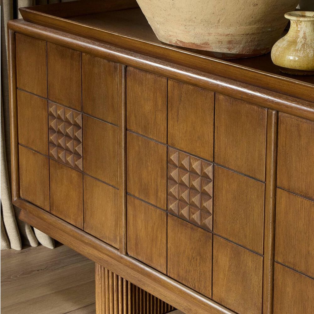 Four Hands Lyle Media Console in Rust, , large