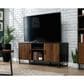 Sauder Canton Lane 54" TV Credenza in Brew Oak, Grand Walnut and Black, , large