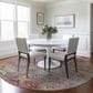 Dalyn Rug Company Karaj KJ5 8" Round Gray Indoor/Outdoor Area Rug, , large
