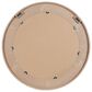 Maple and Jade 34" Round Wall Mirror in Distressed White and Dark Gray, , large