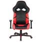 OSP Home Vapor Gaming Chair in Black and Red, , large