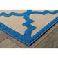 Oriental Weavers Cayman 660L 9"10" x 12"10" Sand and Blue Area Rug, , large