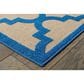 Oriental Weavers Cayman 660L 9"10" x 12"10" Sand and Blue Area Rug, , large