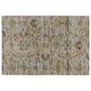 Dalyn Rug Company Silk Road Flax, Beige, Copper, Denim, Aloe and Gold 1"8" x 2"6" Area Rug, , large