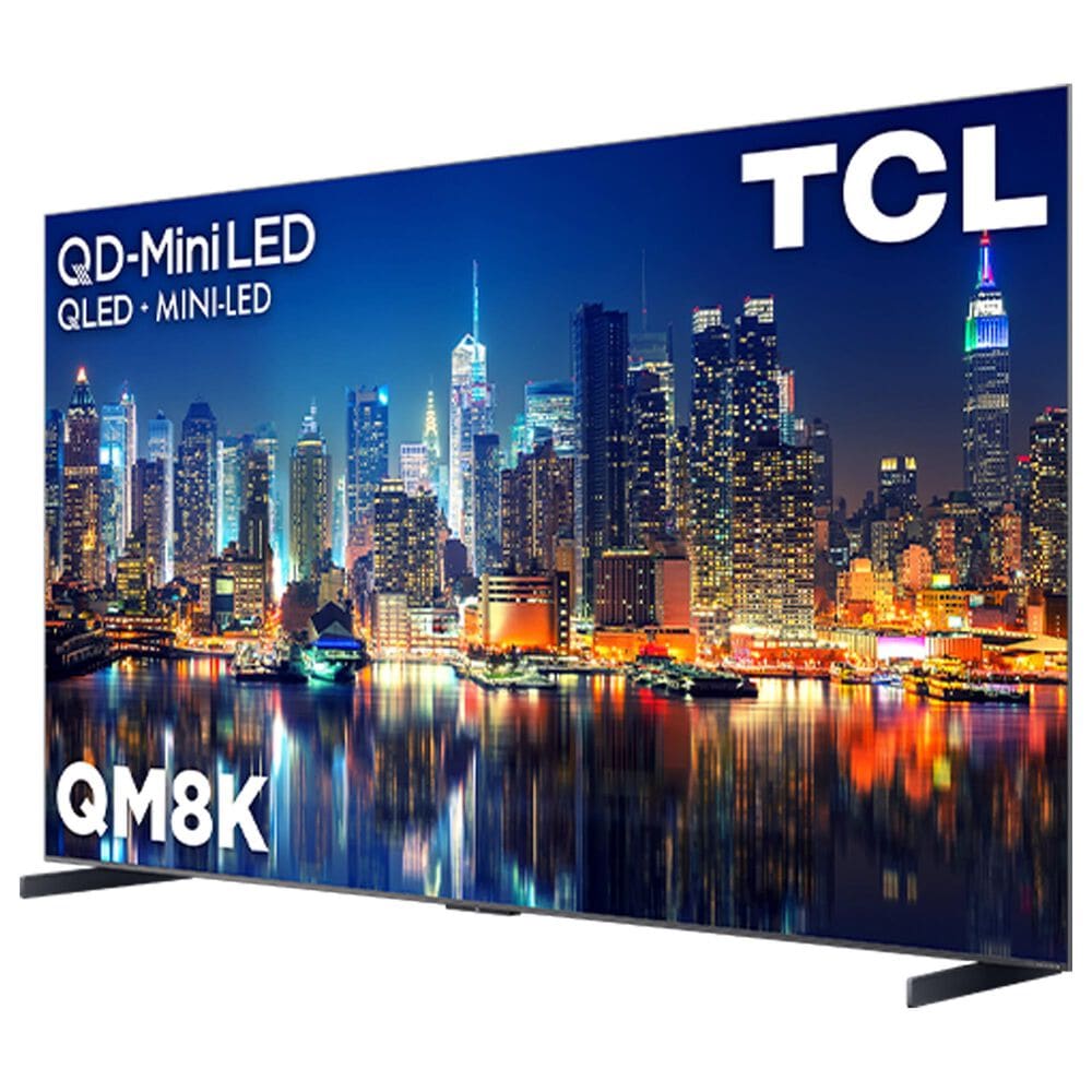 TCL 98&quot; Class QM8K Series 4K UHD HDR QD-Mini LED - Smart Google TV with Q Class 7.1.4 Channel Soundbar System in Black, , large
