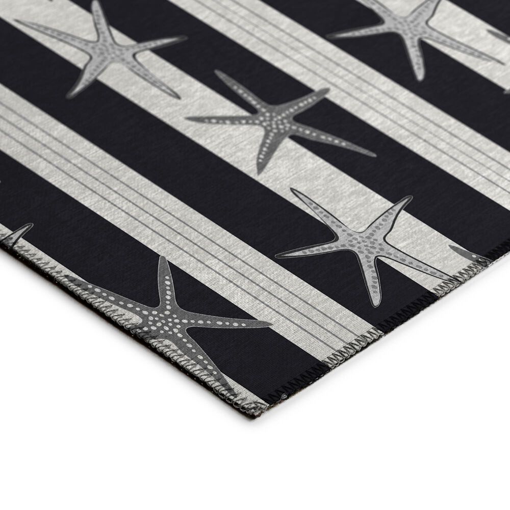 Dalyn Rug Company Seabreeze SZ12 9&#39; x 12&#39; Black Area Rug, , large