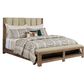American Drew Skyline Queen Upholstered Storage Bed in Smoke Gray, , large