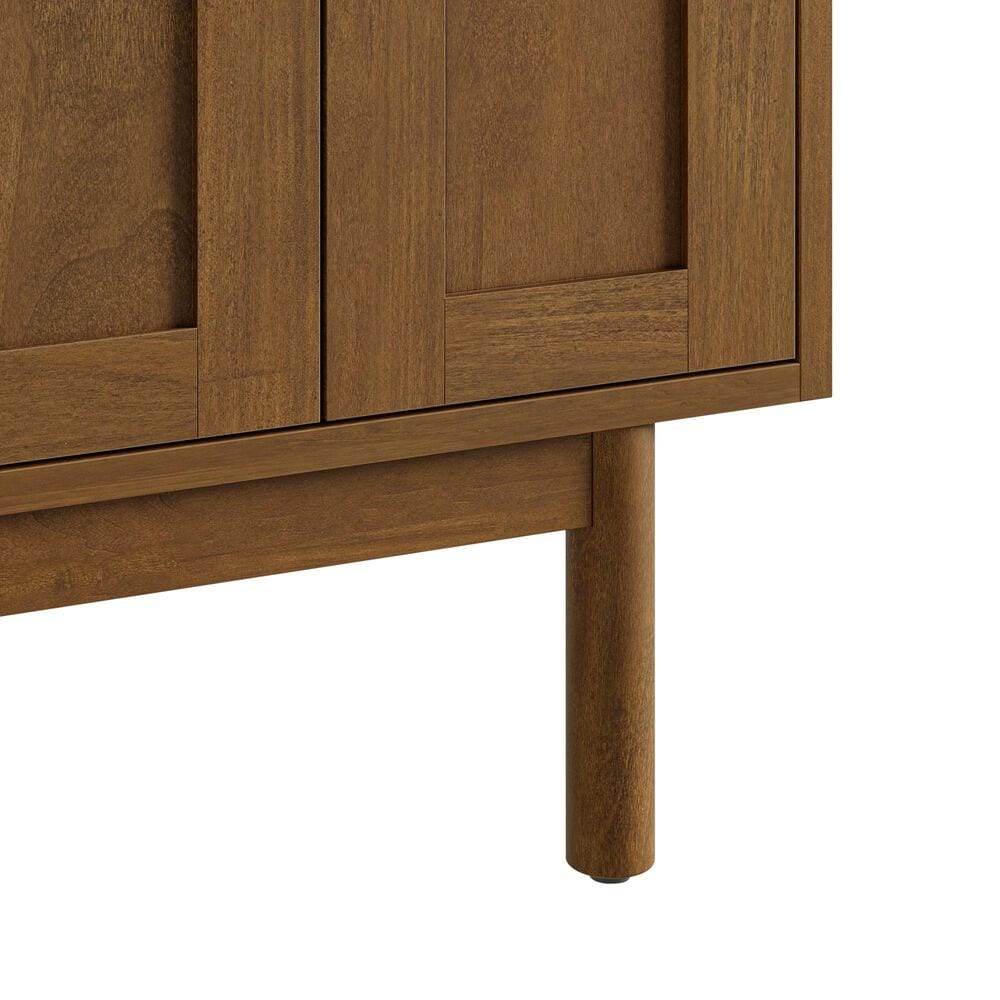 James Martin Laurent 72" Double Bathroom Vanity in Honey Oak with 3 cm Victorian Silver Silestone Top and Rectangular Sinks, , large