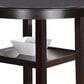 New Heritage Gia 5-Piece Counter Height Dining Set in Ebony, , large