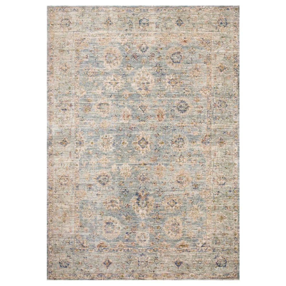 Loloi Revere REV-09 11"6" x 15"6" Light Blue Area Rug, , large