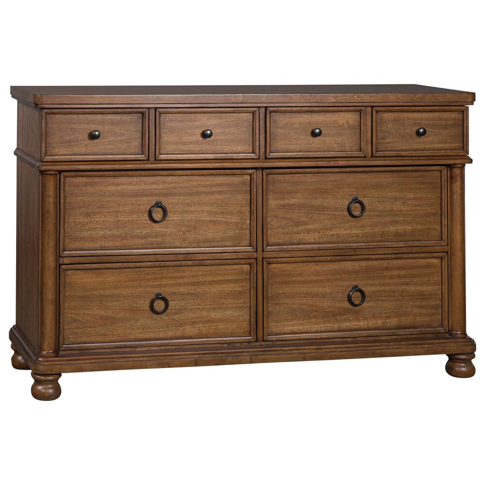 Ashley Rowlenstown 8-Drawer Dresser Only in Medium Brown, , large