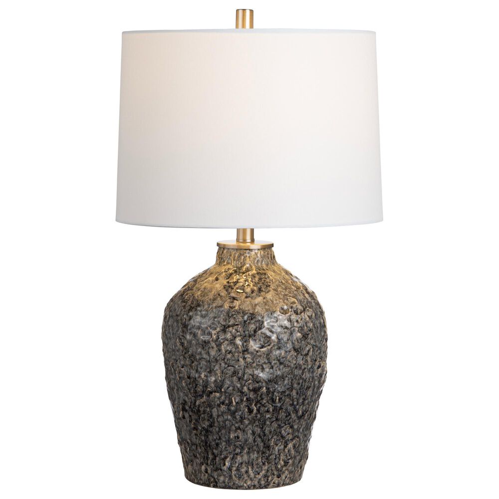 Crestview Collection 27.5" Ceramic Table Lamp in Blue and Grey, , large