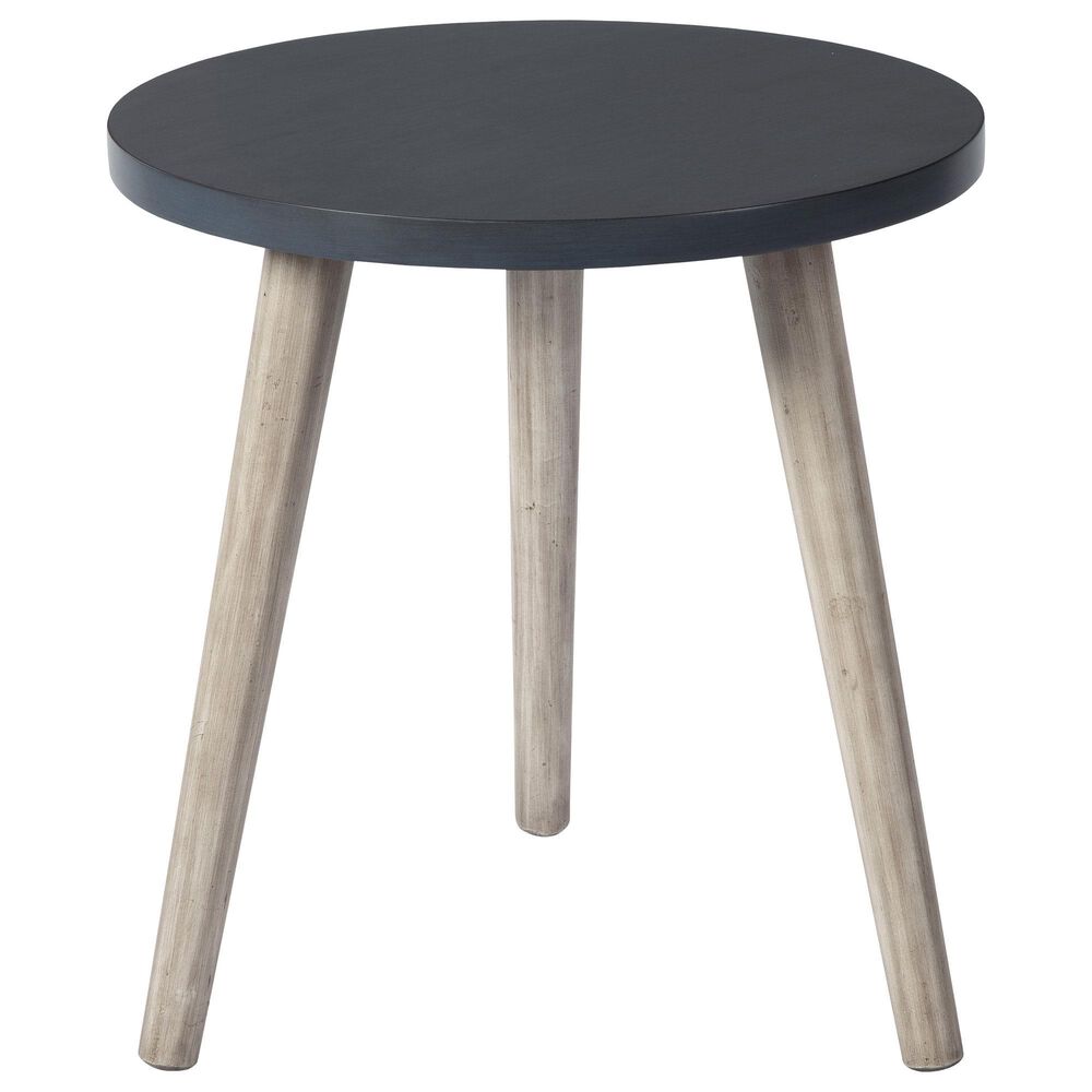 Ashley Fullersen Accent Table in Blue and Light Tan, , large