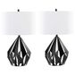 Grandview Gallery Zelma Table Lamp in Matte Black, , large